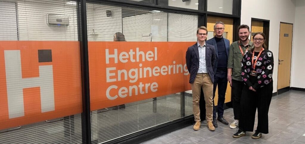 Hethel sponsors Ashtons Legal visiting Hethel Engineering Centre