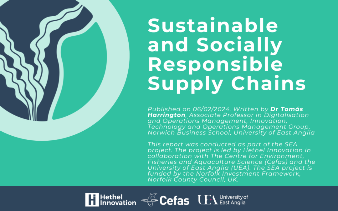 Sustainable and Socially Responsible Supply Chains (4.3)